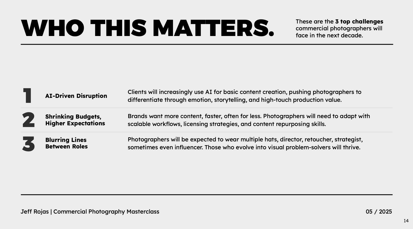 Booked & Branded: The Complete Business System for Commercial Photographers
